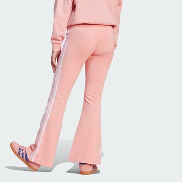 ADIDAS ORIGINALS Flared Leggings 'Adicolor' in Roze
