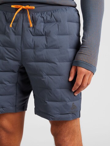 ODLO Regular Outdoorbroek 'ZEROWEIGHT INSULATOR' in Blauw