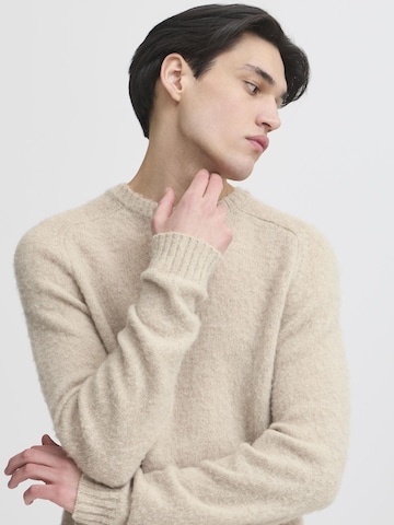 Casual Friday Strickpullover ' CFBERT ' in Beige