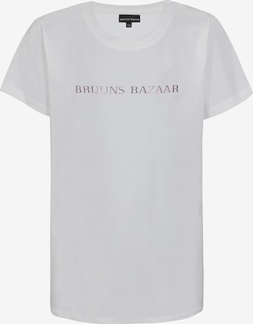 Bruuns Bazaar Kids T-Shirt in Weiß: predná strana