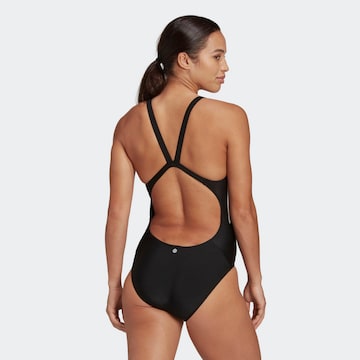 ADIDAS SPORTSWEAR Active Swimsuit '3S MID' in Black