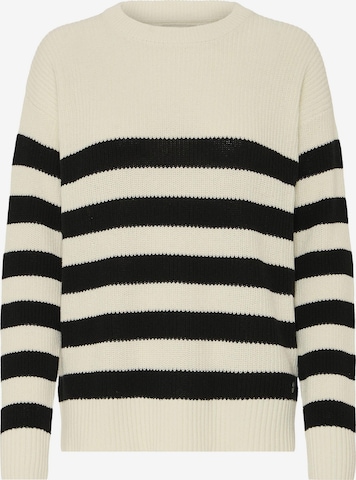 Pullover ' OXKAVINA ' di Oxmo in bianco: frontale