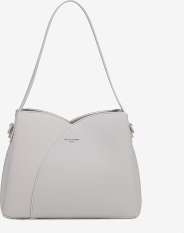Borsa a spalla 'Borsa a Spalla David Jones Design Curvilineo Ecopelle' di David Jones in beige: frontale