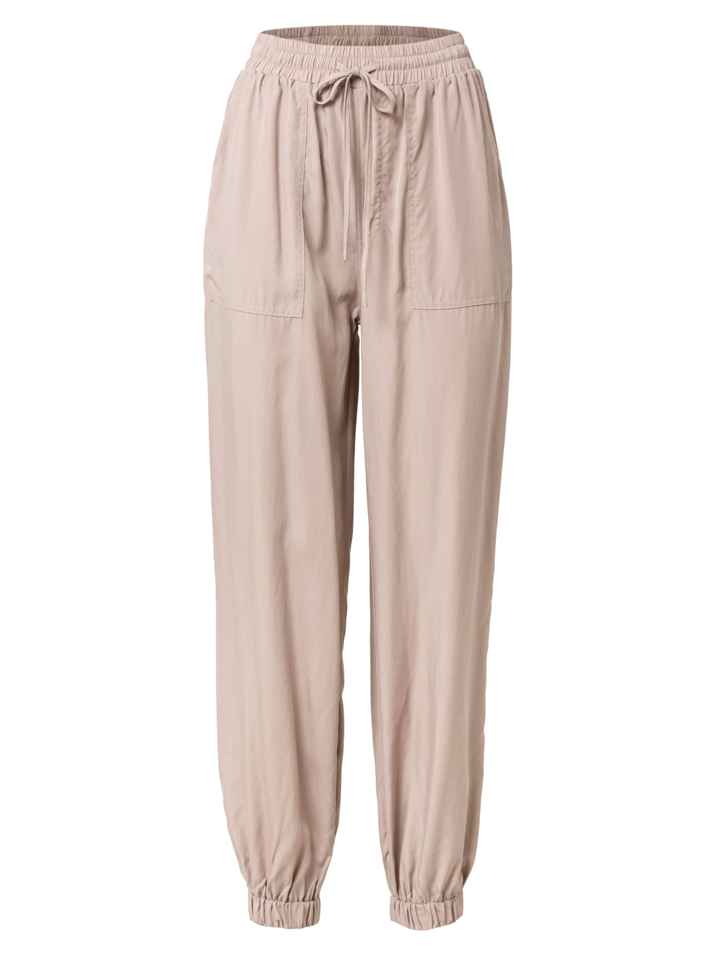 Warehouse Tapered Παντελόνι σε μπεζ: μπροστά