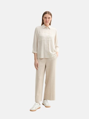 TOM TAILOR Blouse in Beige