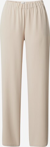 Wide leg Pantaloni 'Perry' di modström in beige: frontale