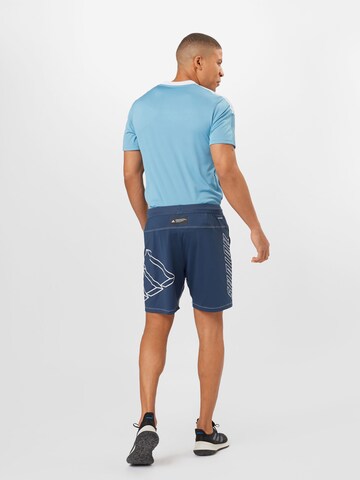 ADIDAS PERFORMANCE Regular Sportshorts 'Hype' in Blau