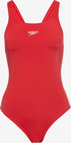 SPEEDO Active Swimsuit in Red: front