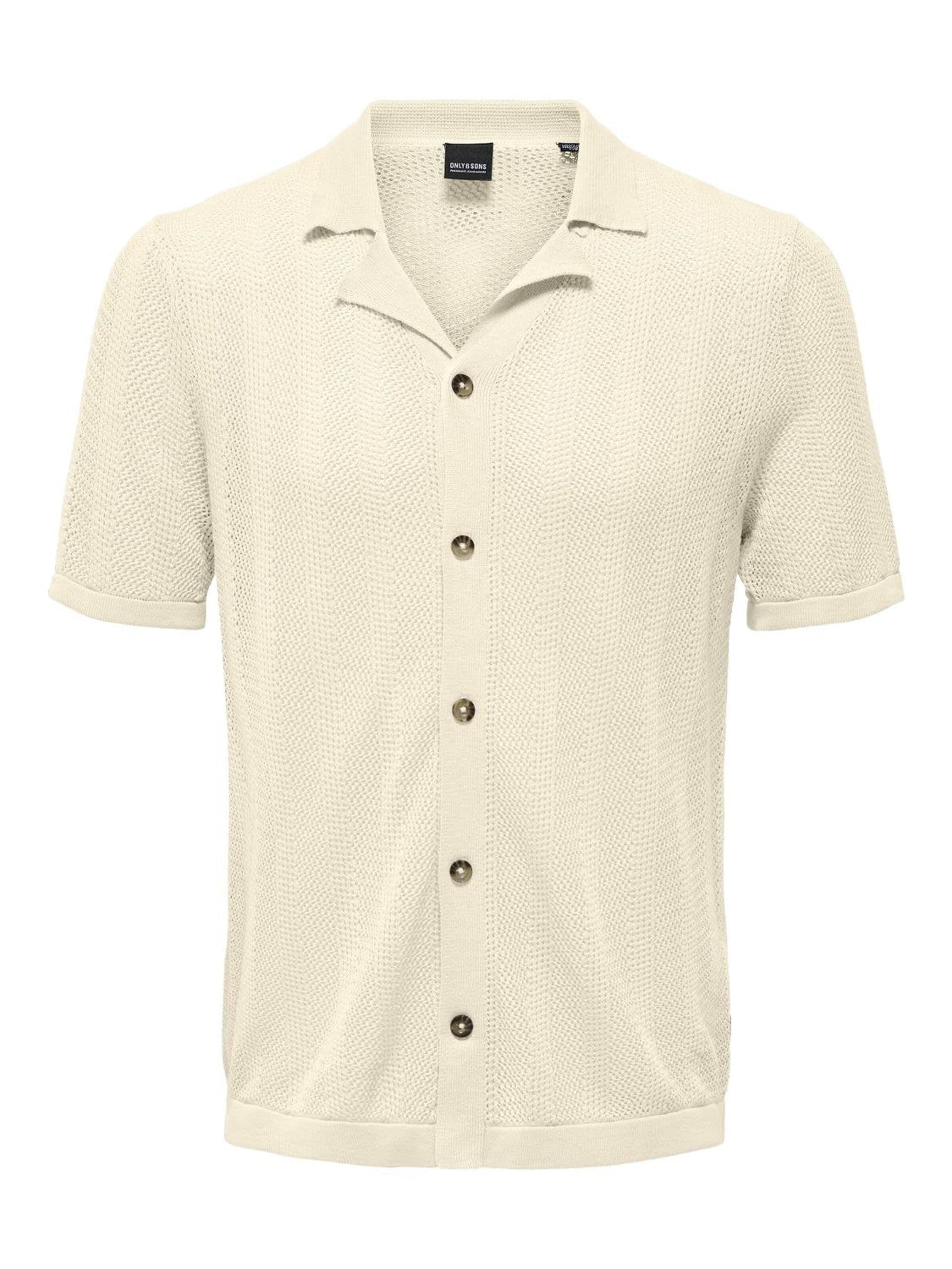Only & Sons Knit cardigan in S in Light beige, Item view