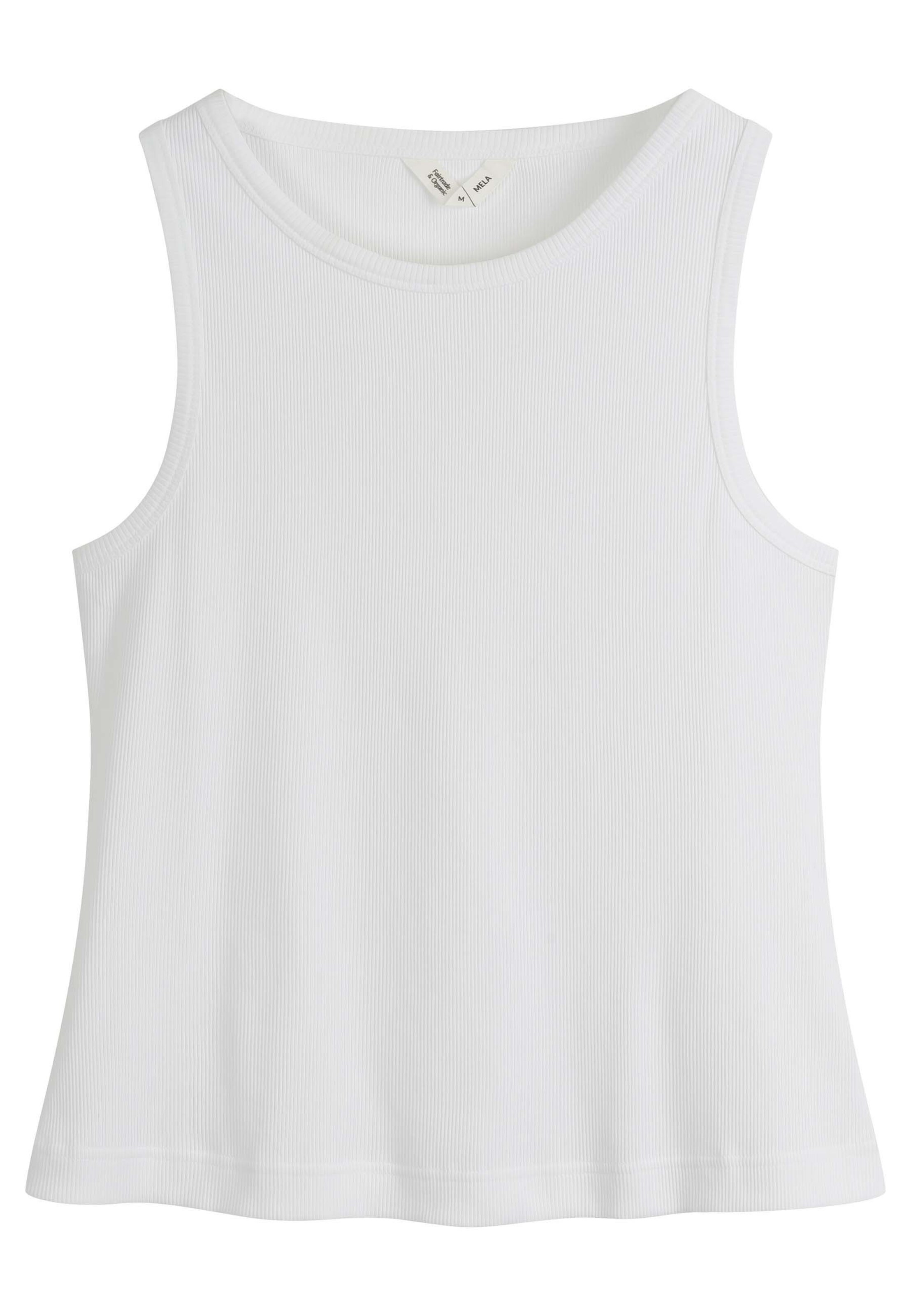 Tops en tricot 'DRISNA' MELA en blanc : devant