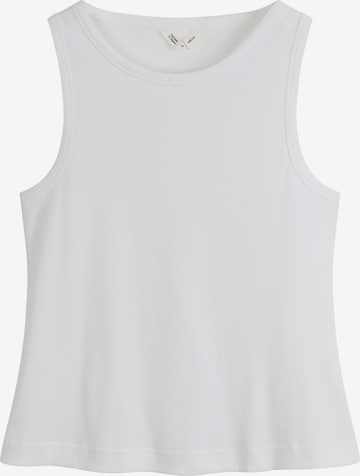 balta MELA Megzta palaidinė be rankovių 'DRISNA': priekis