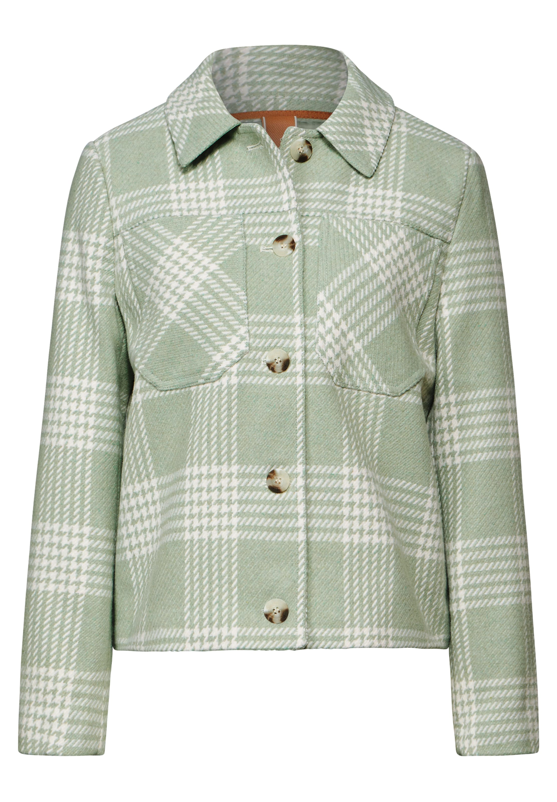 STREET ONE Between-Season Jacket in Green: front