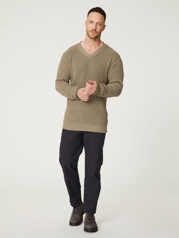 Pull-over 'Bilal' DAN FOX APPAREL en marron