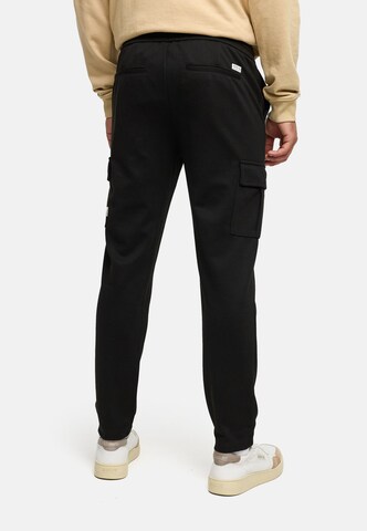 INDICODE JEANS Regular Cargo trousers 'INNezzo' in Black