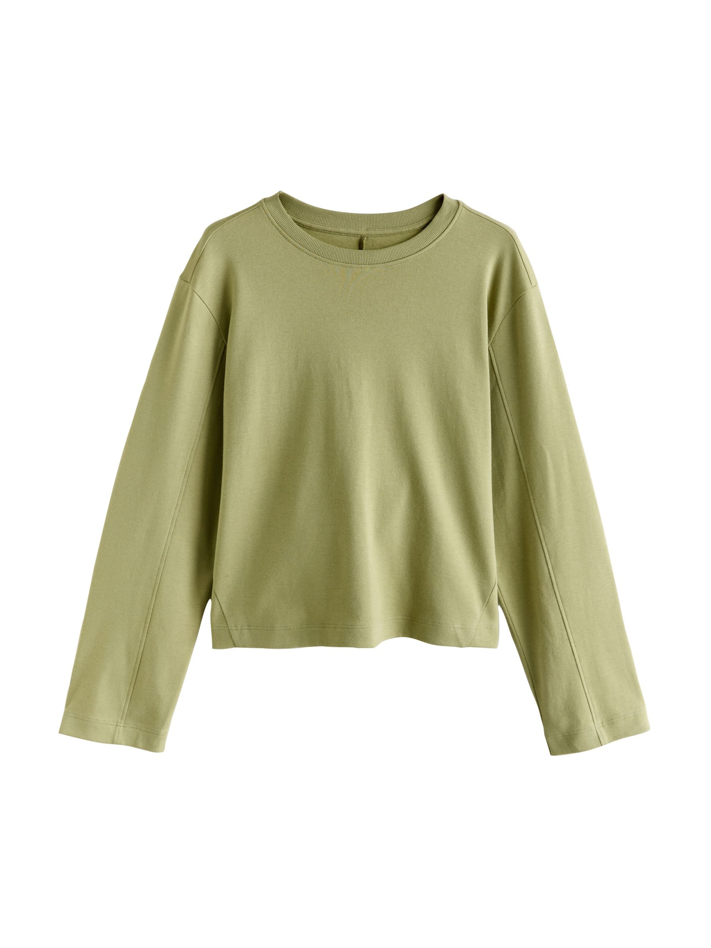 T-shirt 'Interlock' Next en vert : devant