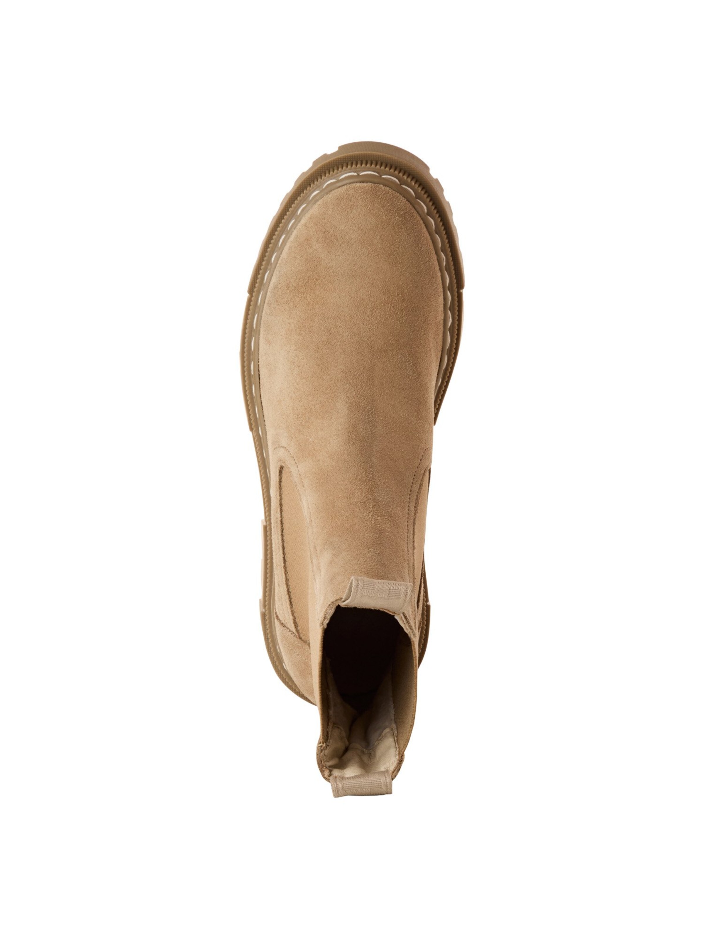 Tamaris Chelsea boots in Beige