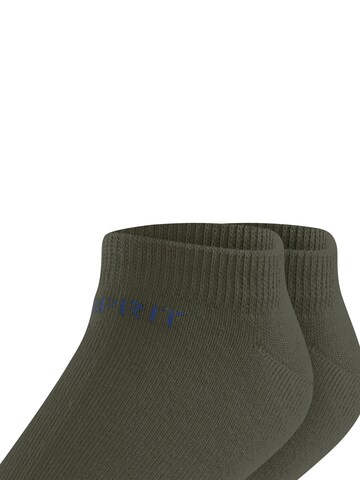 ESPRIT Socks 'Foot Logo 2-Pack' in Green