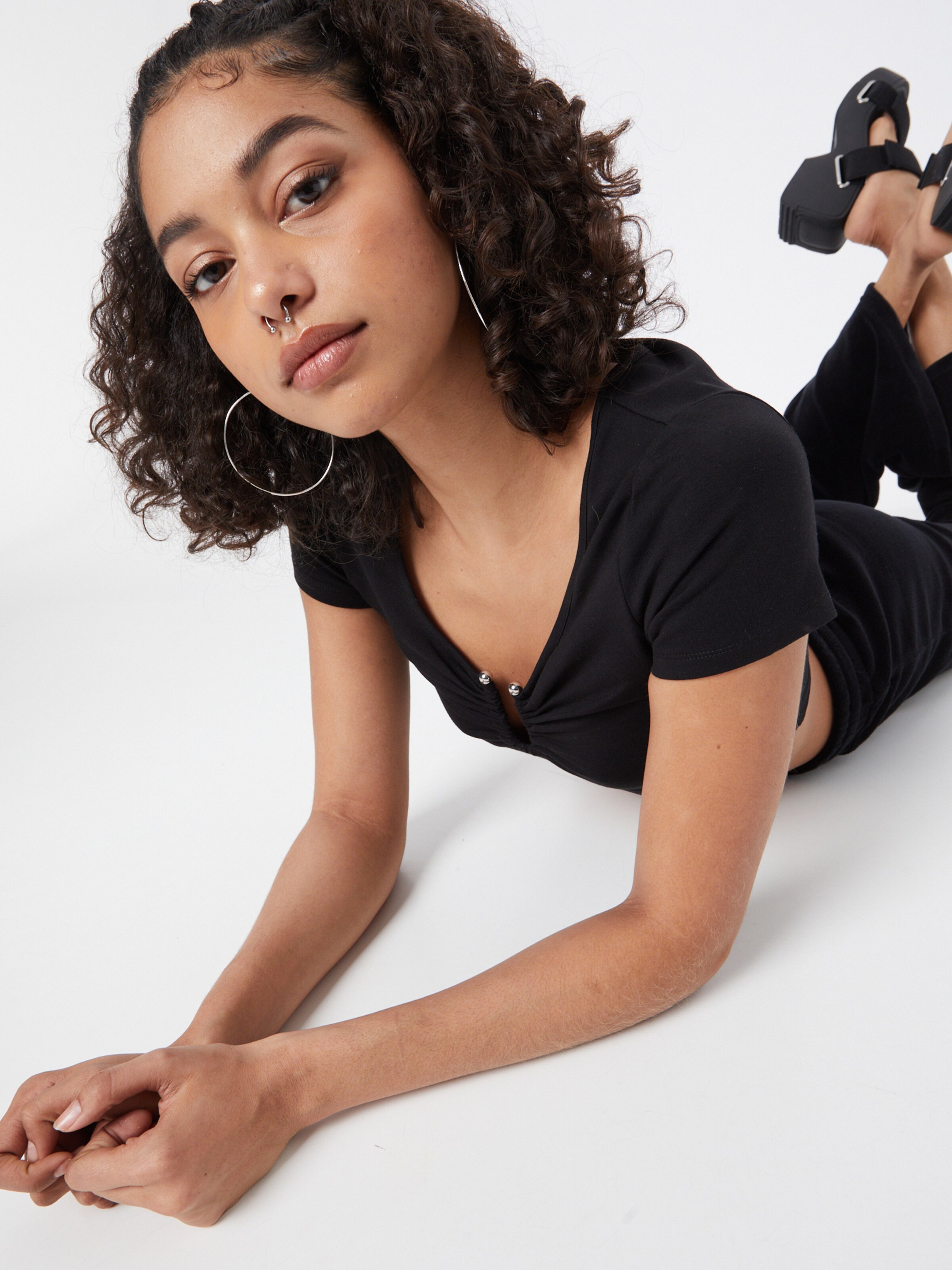 Frauen Shirts & Tops SHYX T-Shirt 'Raven' in Schwarz - ZY70598 Frauen Shirts & Tops SHYX T-Shirt 'Raven' in Schwarz - ZY70598