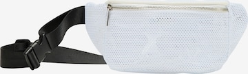 myMo ATHLSR Athletic Fanny Pack in White: front