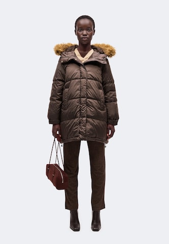 Weekend Max Mara Winter Jacket 'ANFORA' in Brown
