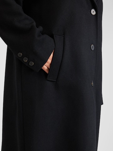 Selected Femme Curve Between-Seasons Coat 'ALMA' in Black