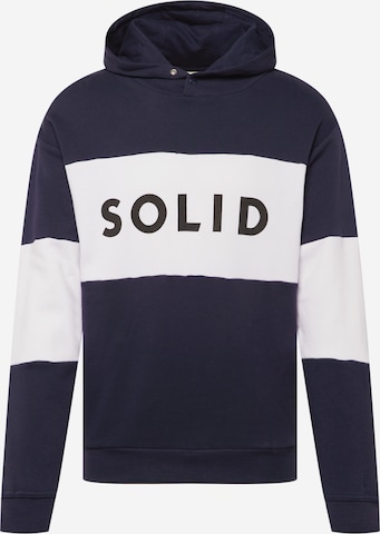 !Solid Sweatshirt in Blue: front