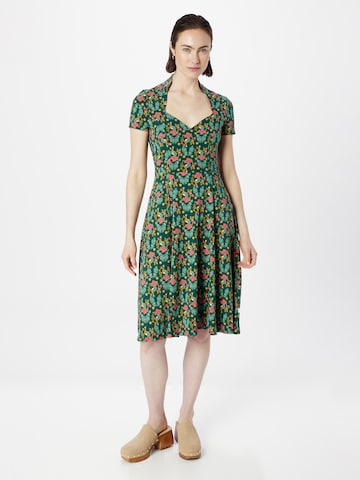 Blutsgeschwister Dress in Green: front