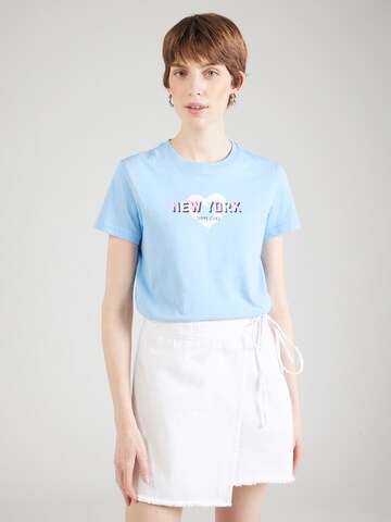 Maglietta di Tommy Jeans in blu: frontale