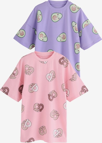 Next Yöpaita värissä lila: etupuoli