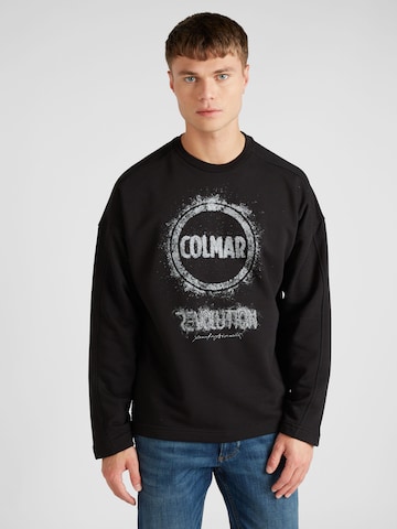 Sweat-shirt Colmar en noir : devant