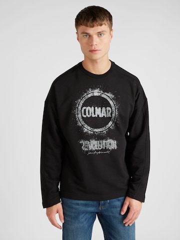 Colmar Sweatshirt in Zwart: voorkant