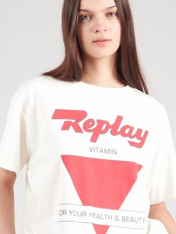 REPLAY Shirt in White