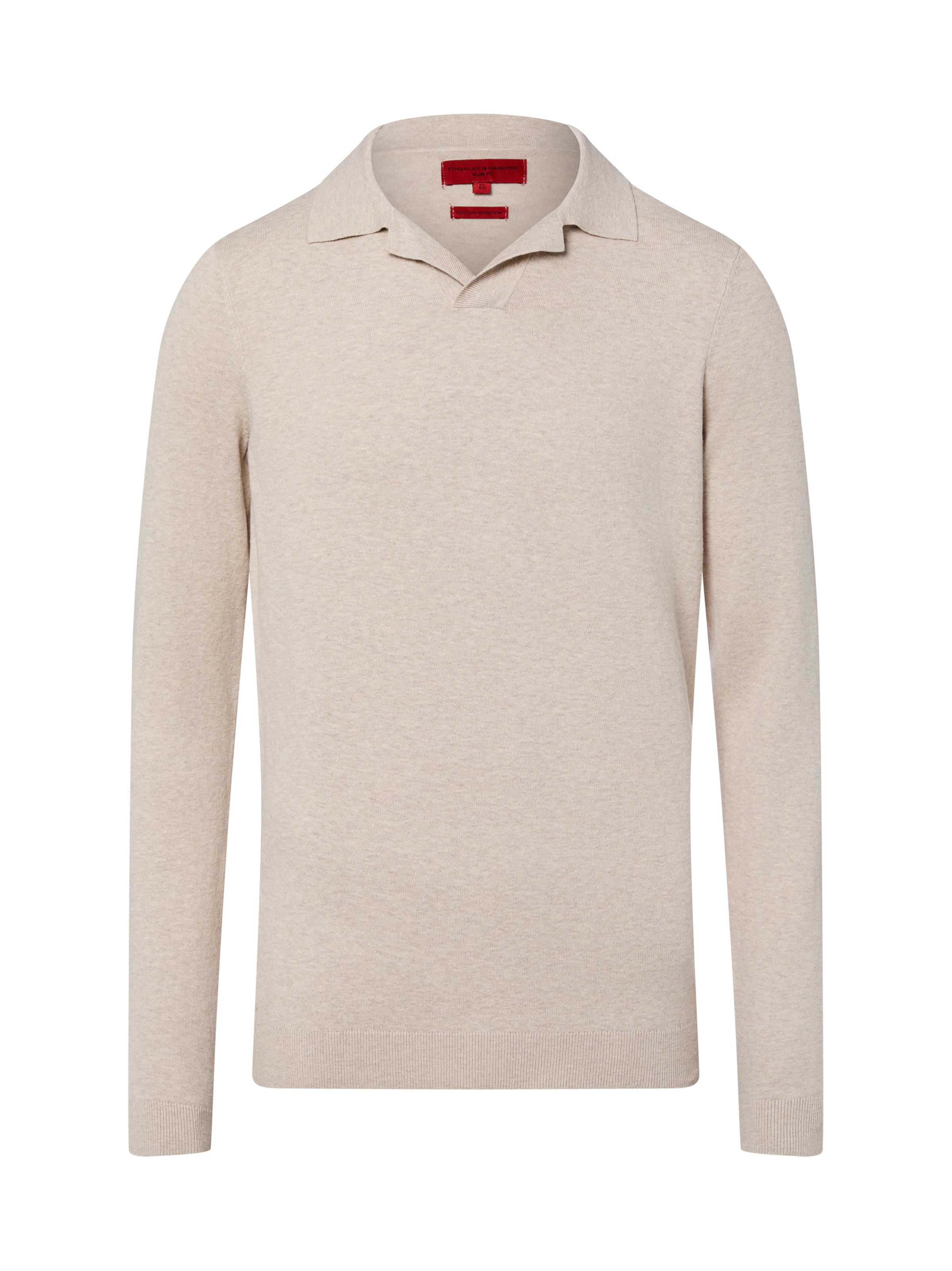 Finshley & Harding Pullover in Beige: Vorderseite