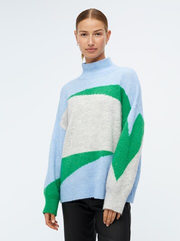OBJECT Sweter 'Geromin' w kolorze niebieski: przód
