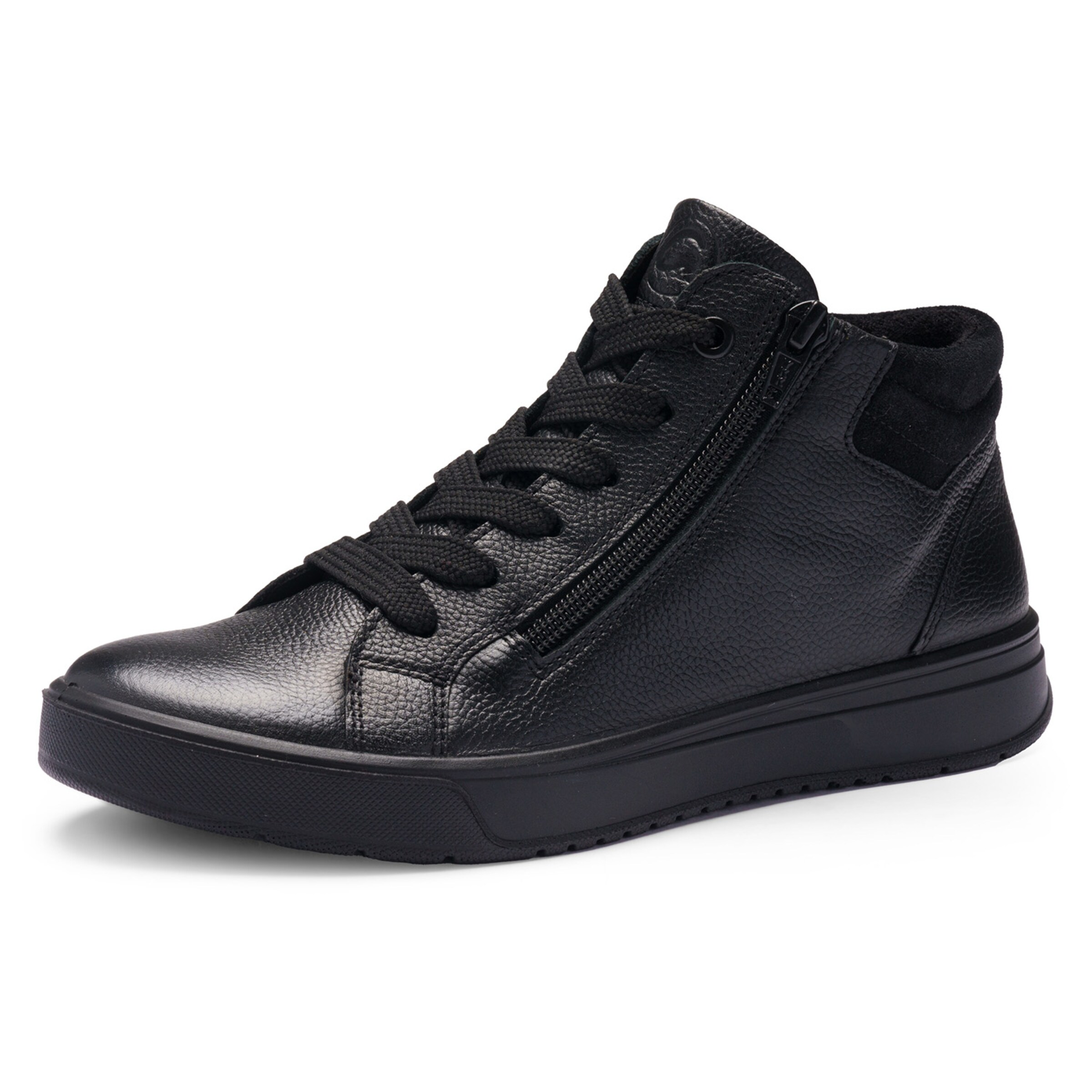 ARA High-Top Sneakers in Black: front