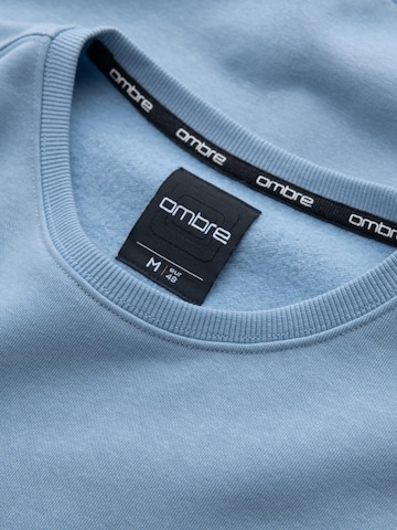 Ombre Sweatshirt 'OM-SSNZ-0136' in Blauw