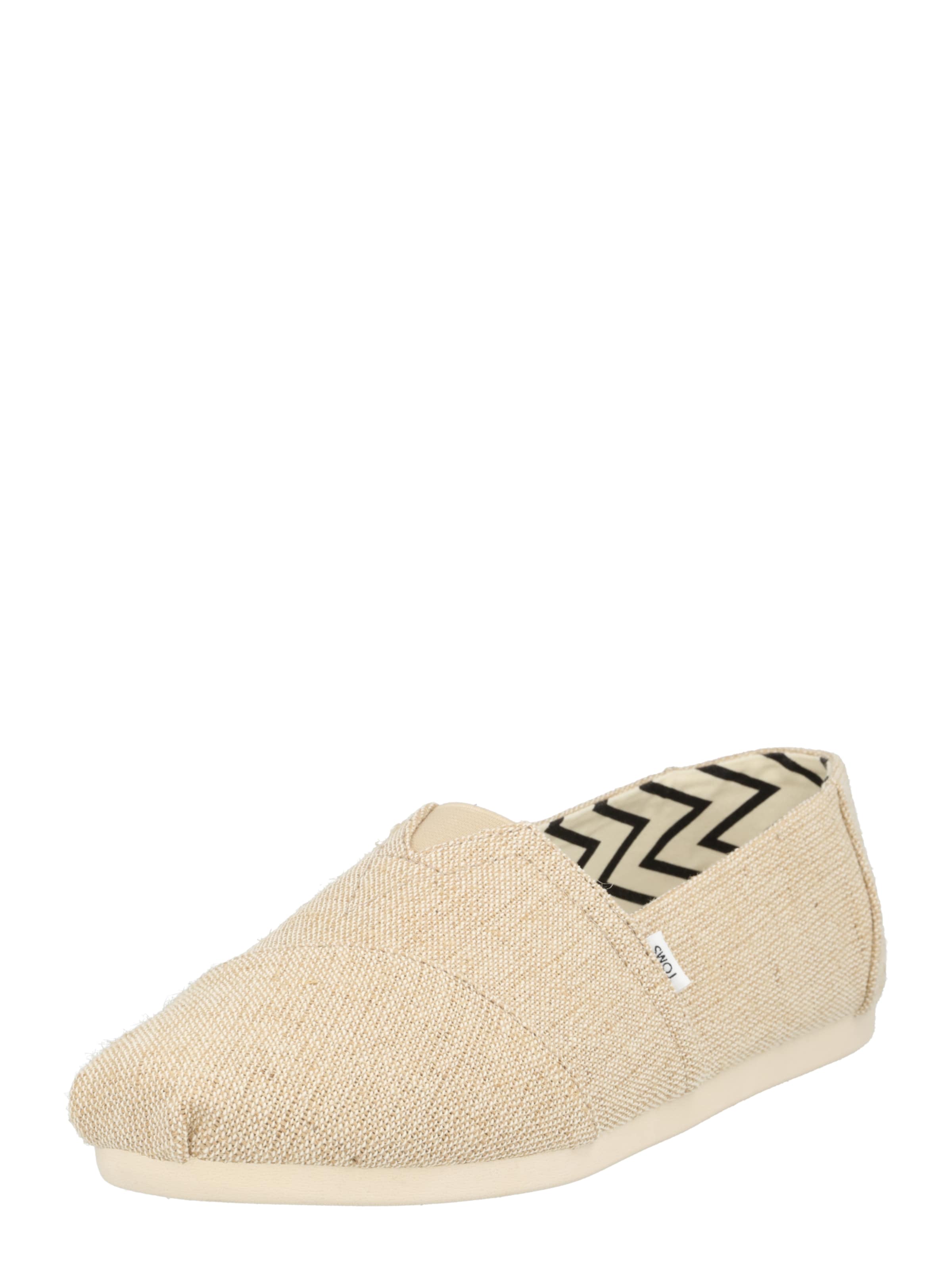TOMS - Zapatillas 'ALPARGATA' en beige: frente