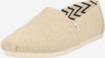 TOMS - Sapato Slip-on 'ALPARGATA' em castanho: frente