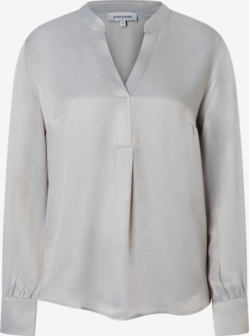 MORE & MORE Bluse in Grau: Vorderseite