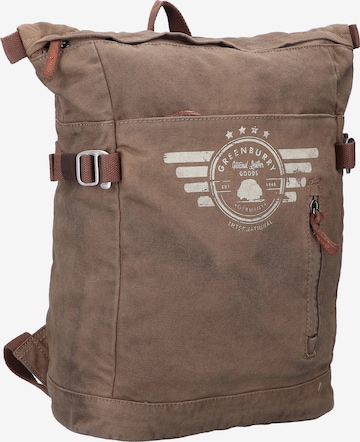 GREENBURRY Backpack 'Aviator' in Brown