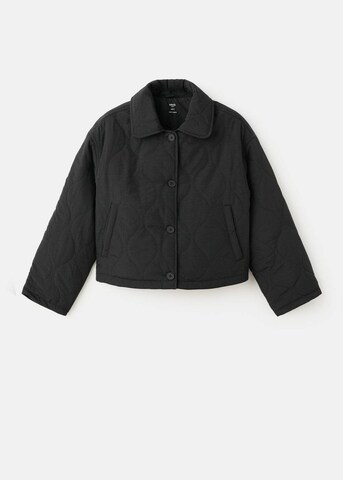 MANGO TEEN Between-Season Jacket 'Malmocr' in Black