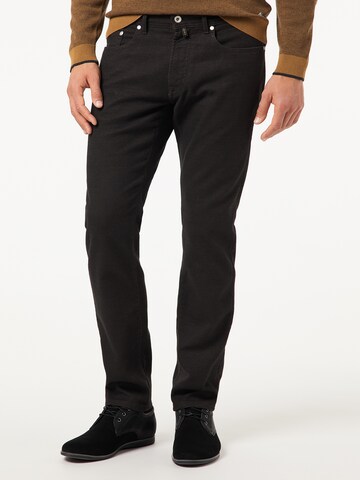 PIERRE CARDIN Regular Jeans 'Lyon' in Black: front