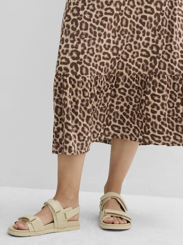 bonprix Rok in Beige