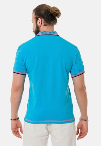 CIPO & BAXX Poloshirt in Blau