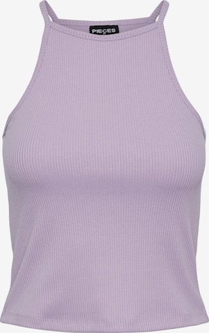 PIECES Top 'Ostina' in Purple: front