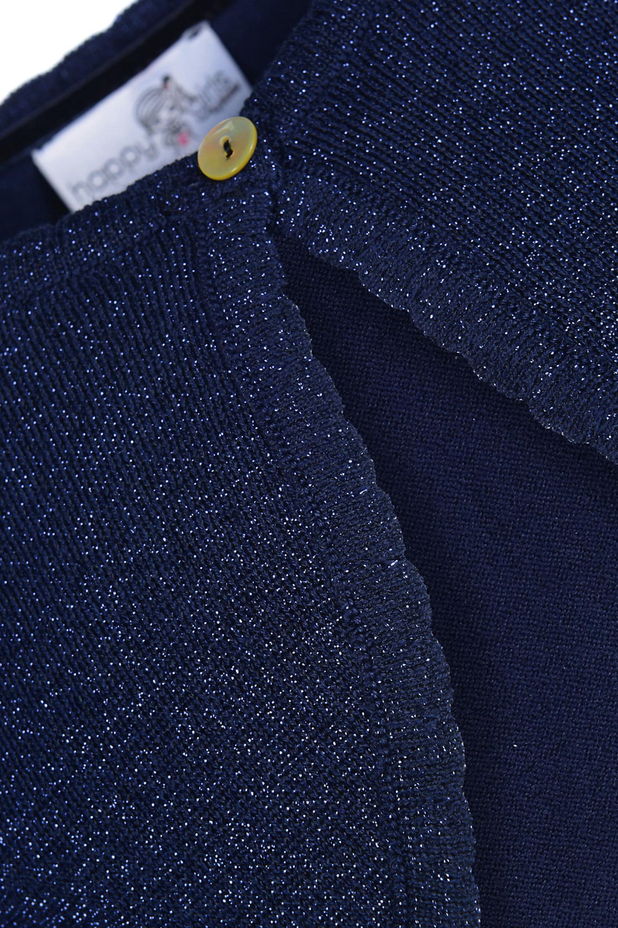 happy girls Knit Cardigan in Blue