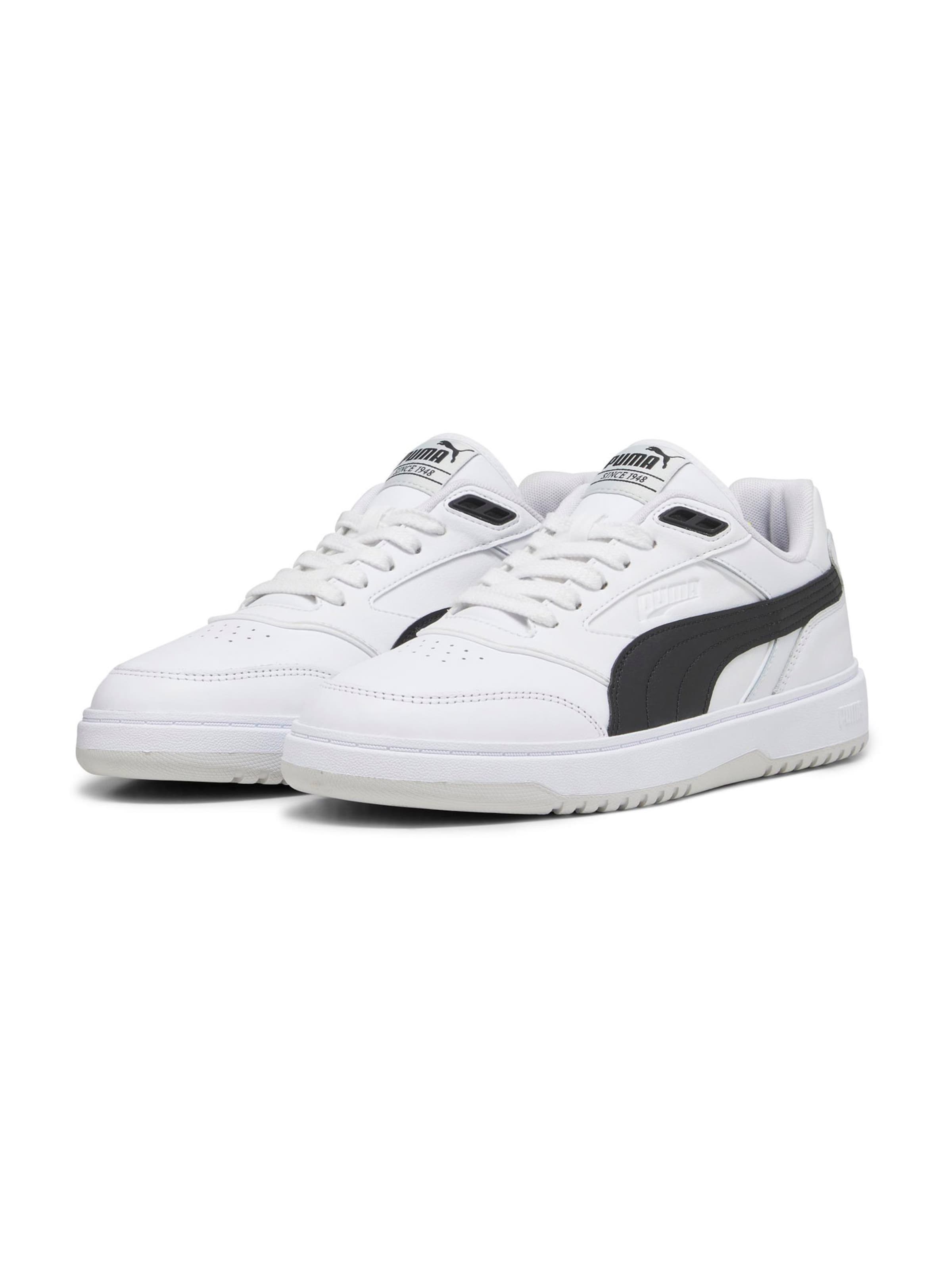 PUMA - Zapatillas deportivas bajas 'Doublecourt' en blanco: frente