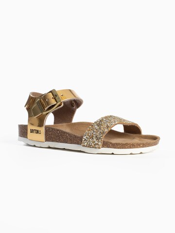 Bayton - Sandalias 'Tyche' en oro