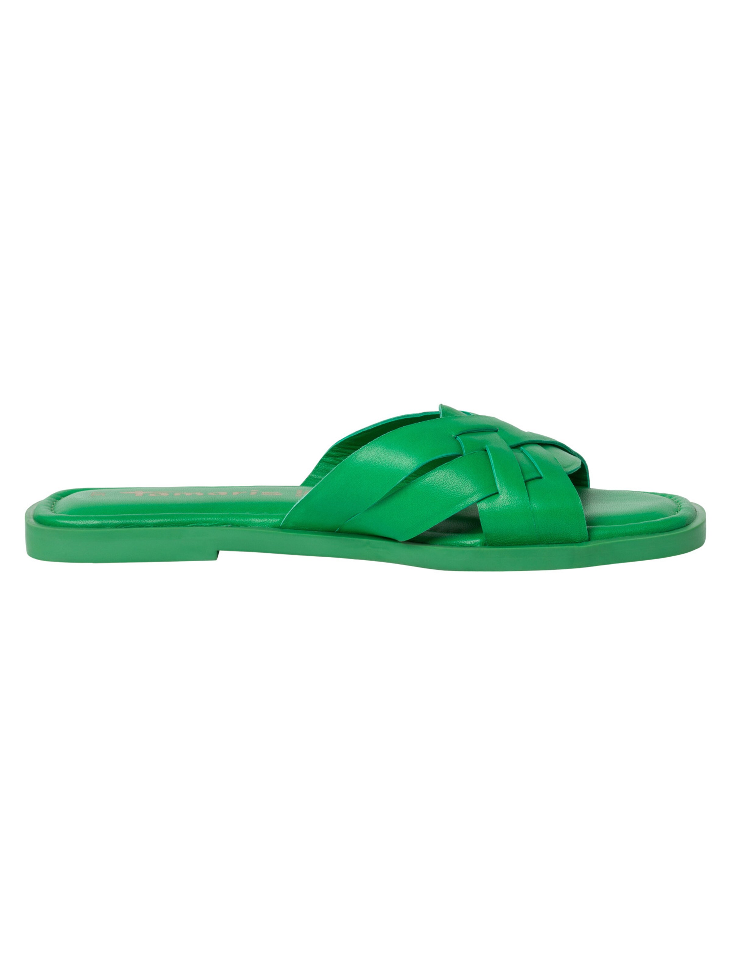 Tamaris Mules in Green