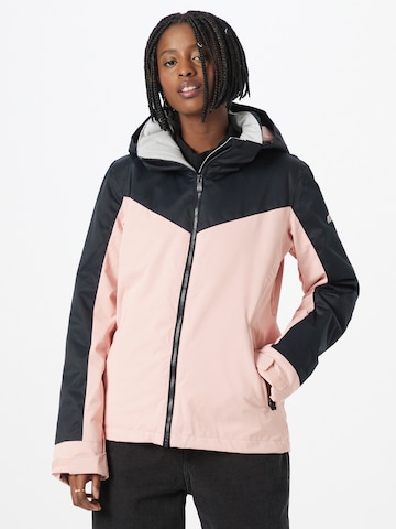 ROXY Outdoor Jacket 'FREE JET' in Pink: front